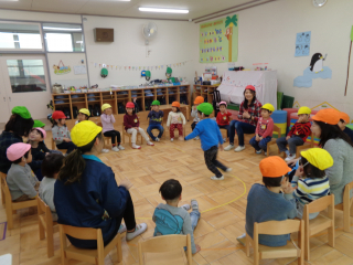 子どもたちの様子 港区立三光幼稚園