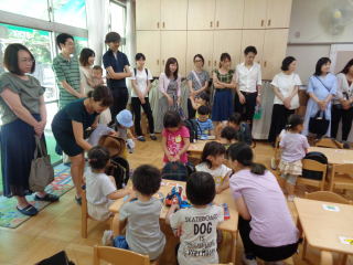 子どもたちの様子 港区立三光幼稚園